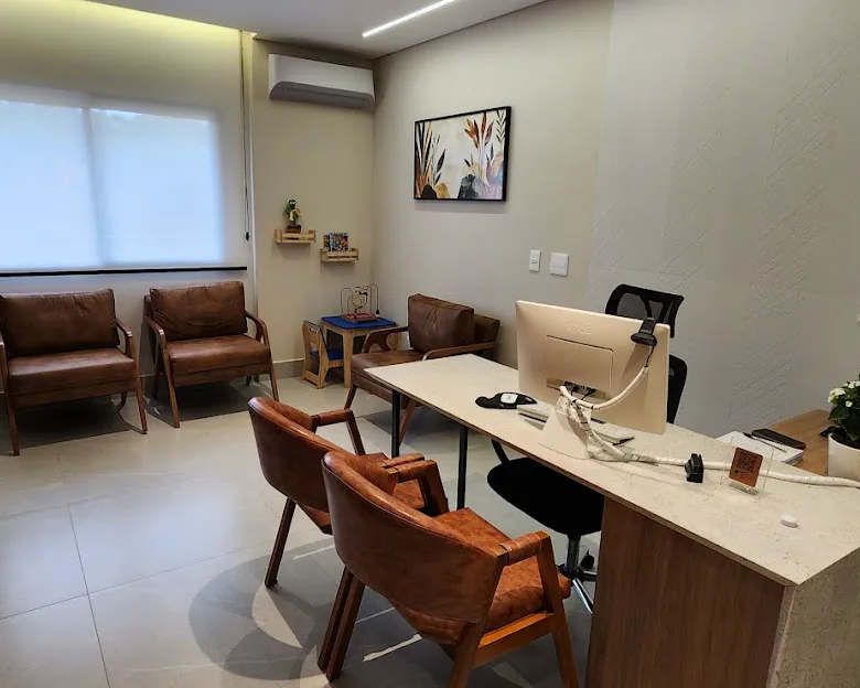 Ambiente acolhedor e privado de atendimento da Integral Clínica